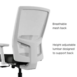 Union & Scale™ Workplace2.0™ 500 Series Fabric Task Chair, Iron Ore (53483)