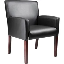 Boss® Reception Room Grouping In Mahogany Finish; Reception Chair