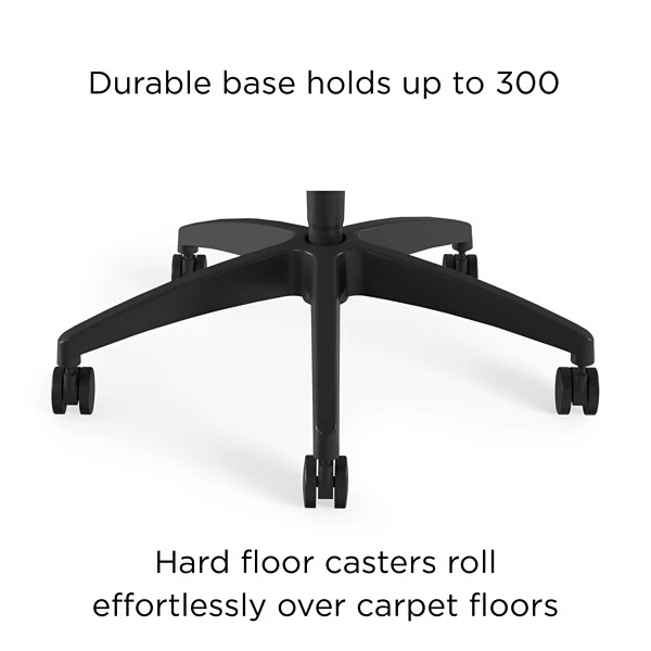 Union & Scale™ Workplace2.0™ 500 Series Fabric Task Chair, Black (51972) - Image 5