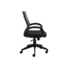 Global Mesh Back Fabric Manager Chair, Gray And Black (OTG10902B)