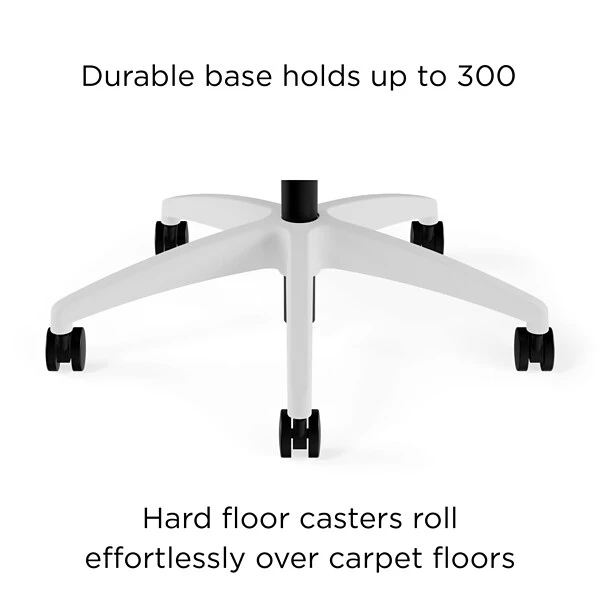 Union & Scale™ Workplace2.0™ 500 Series Fabric Task Chair, Black (53481) - Image 5