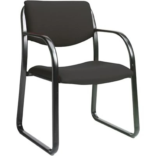 Lincolnshire Seating B9520 Series Guest Armchair; Black