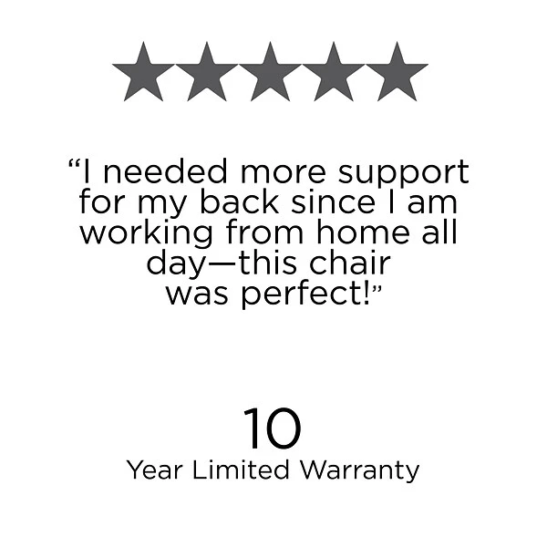 Union & Scale FlexFit™ 1500TF Ergonomic Fabric Swivel Task Chair, Black (UN50584) - Image 8