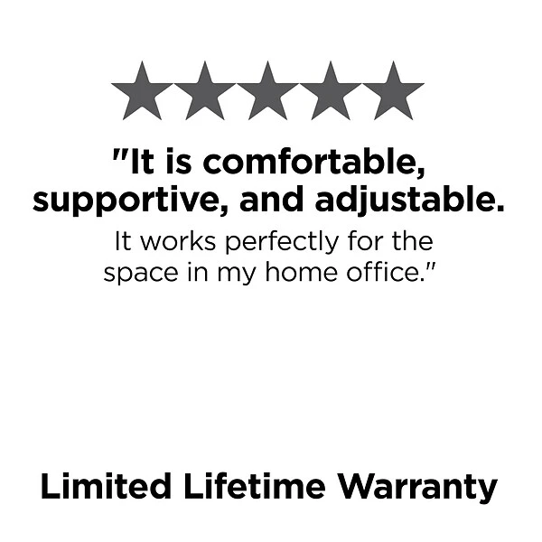 Union & Scale™ Workplace2.0™ 500 Series Fabric Task Chair, Black (53481) - Image 7