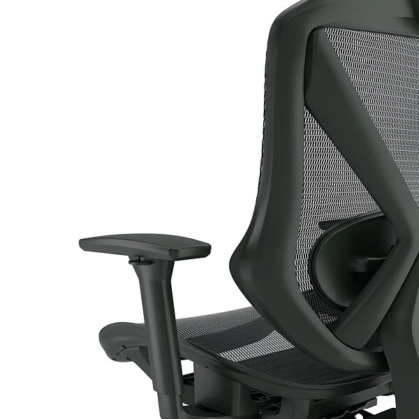 Union & Scale™ FlexFit™ Dexley Ergonomic Mesh Swivel Task Chair, Black (UN56946) - Image 3
