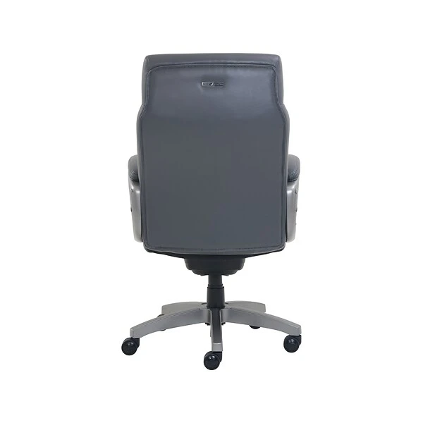 La-Z-Boy Leather Executive Chair, Gray (51446) - Image 3