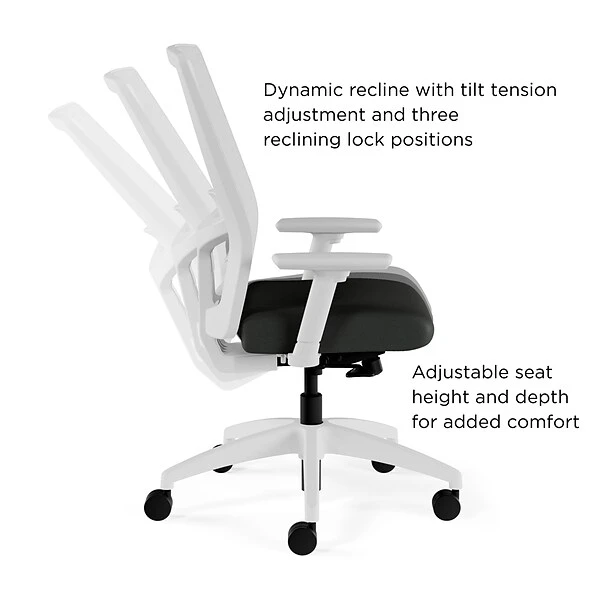 Union & Scale™ Workplace2.0™ 500 Series Fabric Task Chair, Iron Ore (53483) - Image 2