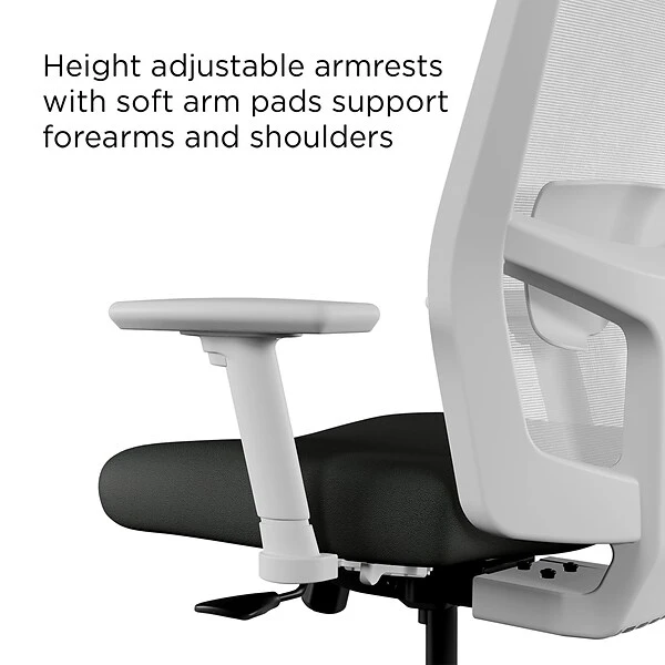 Union & Scale™ Workplace2.0™ 500 Series Fabric Task Chair, Iron Ore (53483) - Image 3