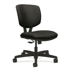 HON® Volt® Office/Computer Chair, Synchro-Tilt, Centurion Black Fabric