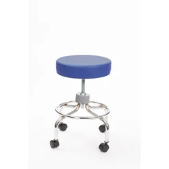 Brandt 22211 Revolving Stool With Footrest, Space Blue