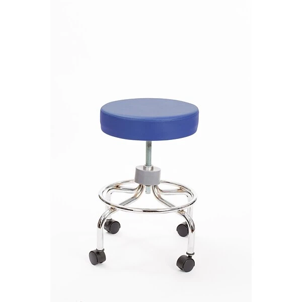 Brandt 22211 Revolving Stool With Footrest, Space Blue