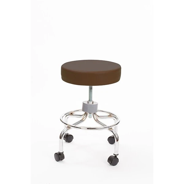 Brandt 22211 Revolving Stool With Footrest, Brown