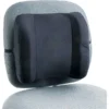 Safco® Remedease High Profile Backrest, Black, 12 1/2"H X 13"W X 4 1/2"D