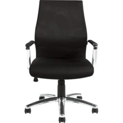 Global® Mesh-Back Manager Chair, Black (OTG11657B)