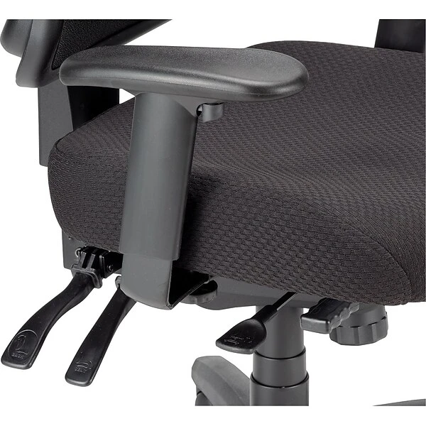 Tempur-Pedic Ergonomic Mesh Swivel Task Chair, Black (TP8000) - Image 4