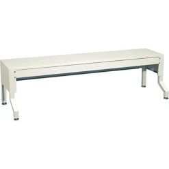 Safco® 14"-19"H X 57 1/8"W X 18 1/4"D Steel Mail Station Base; Light Gray