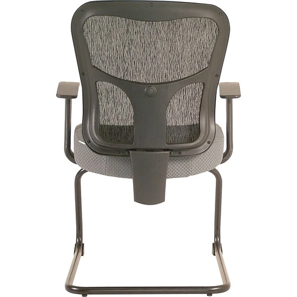 Tempur-Pedic TP8100 Metal Guest Chair, Gray (TP8100-GREY) - Image 2