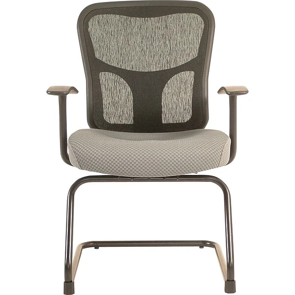 Tempur-Pedic TP8100 Metal Guest Chair, Gray (TP8100-GREY) - Image 3