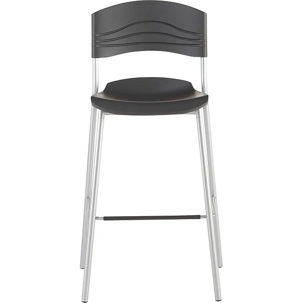 Iceberg® CafeWorks Bistro Stool, Graphite