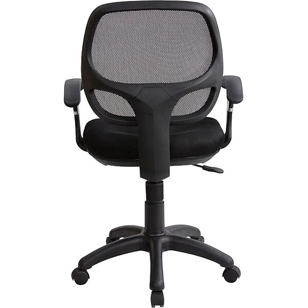 Techni Mobili Mid-Back Mesh Task Chair, Black - Image 2