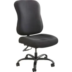Safco Optimus Fabric Computer And Desk Chair, Black (3590BL)