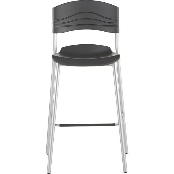 Iceberg® CafeWorks Bistro Stool, Graphite - Image 3
