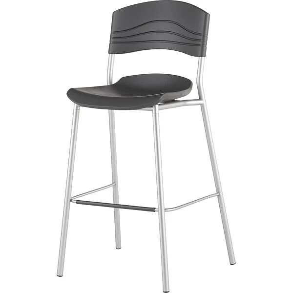 Iceberg® CafeWorks Bistro Stool, Graphite - Image 4