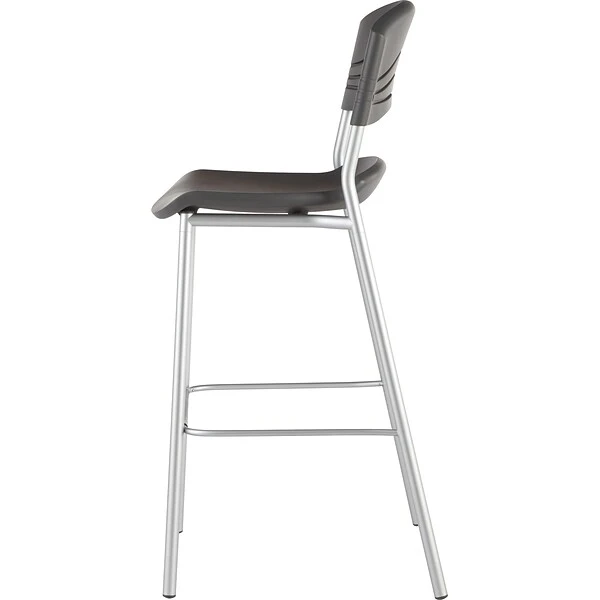 Iceberg® CafeWorks Bistro Stool, Graphite - Image 5