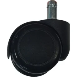 Global Offices To Go® Rubber Soft Caster, Black (OTG10700)