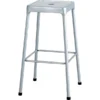 Safco Bar Steel Back Nylon Backless Stool, Silver (6606SL)