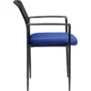 Boss Stackable Mesh Guest Chair - Blue