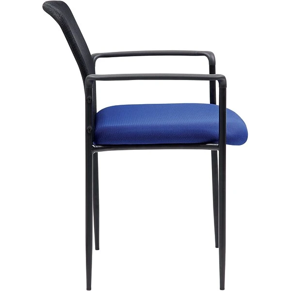Boss Stackable Mesh Guest Chair - Blue