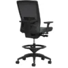 Union & Scale™ Workplace2.0 500 Series Mesh And Fabric Stool, Iron Ore, Adjustable Lumbar, 2D Arms, Synchro Tilt
