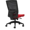 Union & Scale Workplace2.0™ Fabric Task Chair, Ruby Red, Adjustable Lumbar, Armless, Synchro Seat Slide