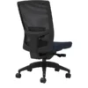 Union & Scale Workplace2.0™ Fabric Task Chair, Navy, Adjustable Lumbar, Armless, Advanced Synchro Tilt