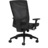Union & Scale Workplace2.0™ Vinyl Task Chair, Black, Integrated Lumbar, 2D Arms, Synchro Seat Slide