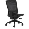 Union & Scale Workplace2.0™ Vinyl Task Chair, Black, Integrated Lumbar, Armless, Advanced Synchro Tilt