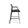 Union & Scale™ Prestige Esler Casual Fabric/Mesh Drafting Stool, Black (UN28356)