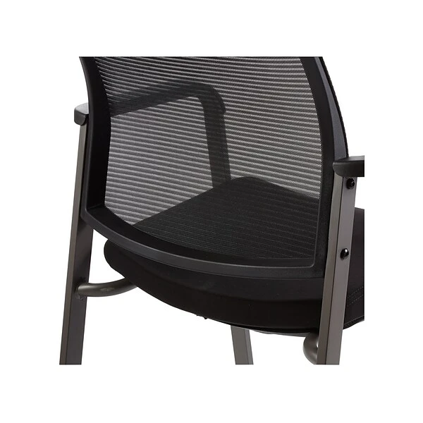 Union & Scale™ Prestige Esler Fabric Guest Chair, Black (UN28355-CC) - Image 4