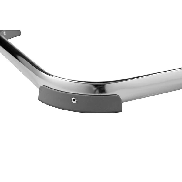 National Public Seating 22" 6600 Series Blow Molded Polypropylene Z-Stool, Black, 3/Pack (6622/3) - Image 5