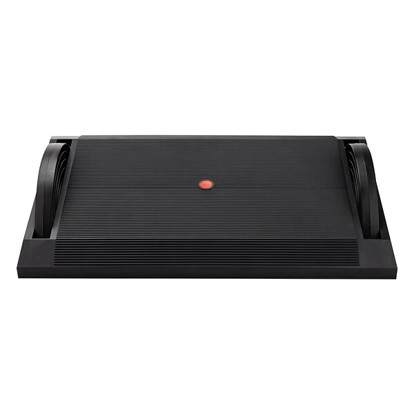 Mind Reader Tilt Adjustable Footrests, Black (ACTREST-BLK)