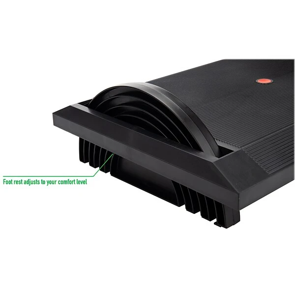 Mind Reader Tilt Adjustable Footrests, Black (ACTREST-BLK) - Image 3