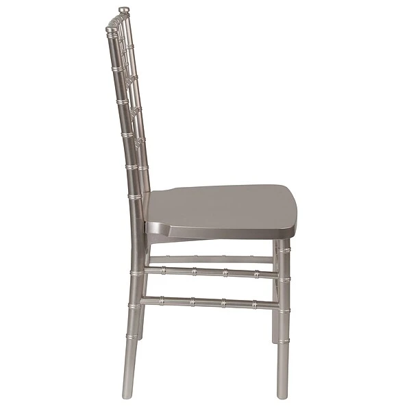 Flash Furniture HERCULES Series Resin Chiavari Chair (LEPEWTER) - Image 5