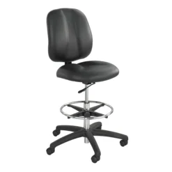 Safco Apprentice Vinyl Computer And Desk Chair, Black (7084BL)