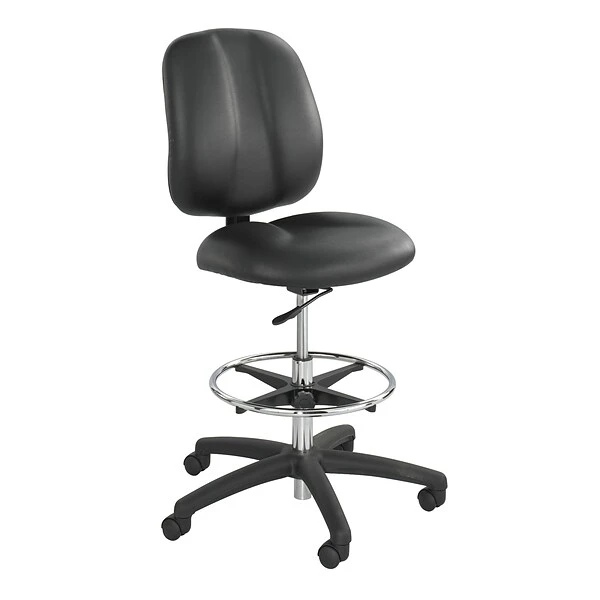 Safco Apprentice Vinyl Computer And Desk Chair, Black (7084BL)