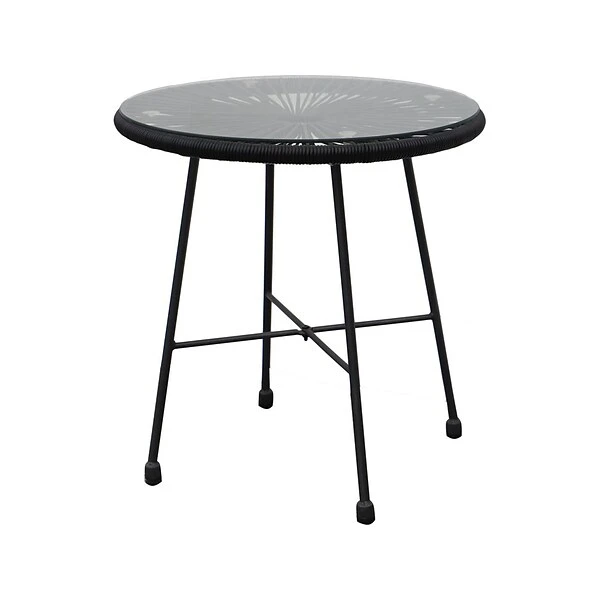 DUKAP SASSIO 3-Piece Seating Set Without Cushions, Black (O-DK-6967-BLK) - Image 3