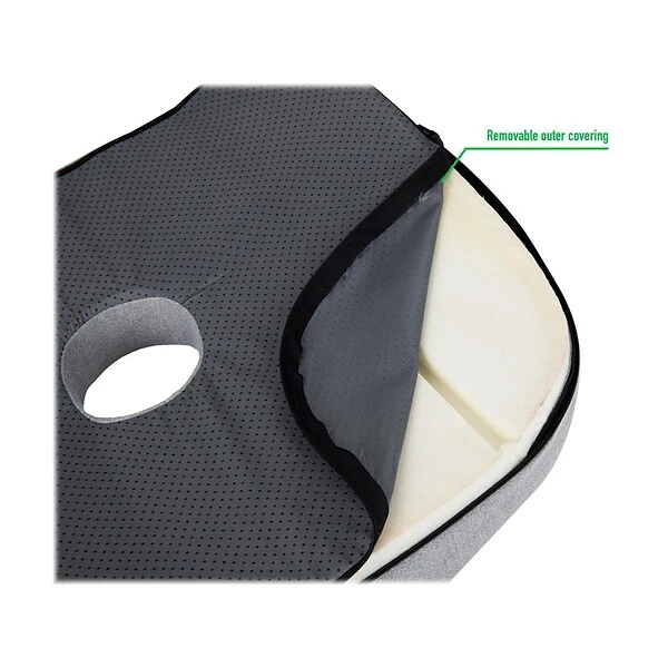 Mind Reader Foam Seat Cushion, Blue/Gray (GELCUSH-BLU)