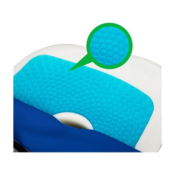 Mind Reader Foam Seat Cushion, Blue/Gray (GELCUSH-BLU) - Image 3