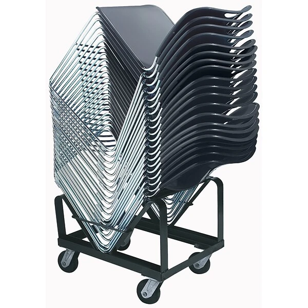 NPS Stack Chair Dolly For 8500 Chair, Black (DY85) - Image 7