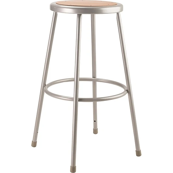 NPS 6200 Series 30" Heavy Duty Steel Stool, Gray - 2 Pack (6230/2)